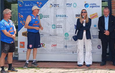 Acto de apertura de los Juegos Deportivos del CONICET